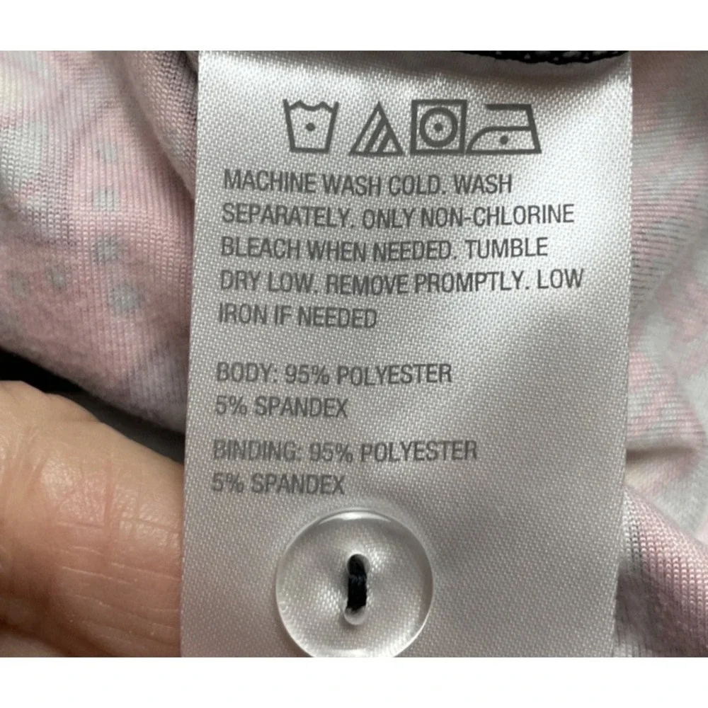 IMAN Vibrant Floral Pajama Set - Black, Red, Teal - Picture 4 of 4